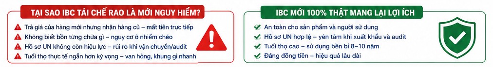 7 Điểm Nhận Biết IBC Mới 100% Thật