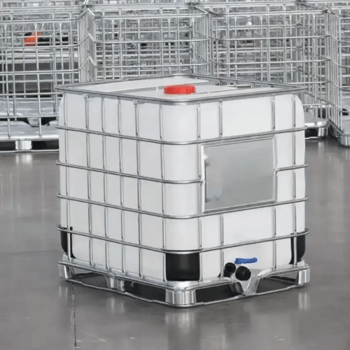 Thùng nhựa IBC 1000L - 100% New IBC 1000L đựng dầu nhớt