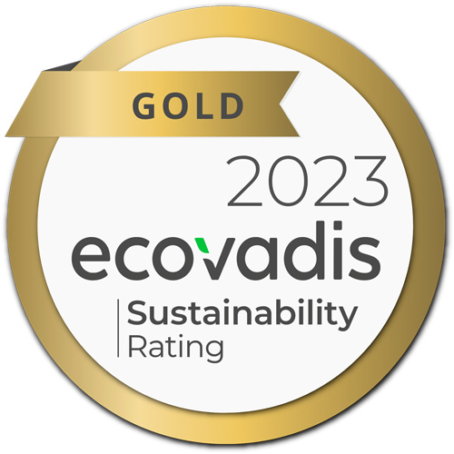 ecovadis gold 2023 logo